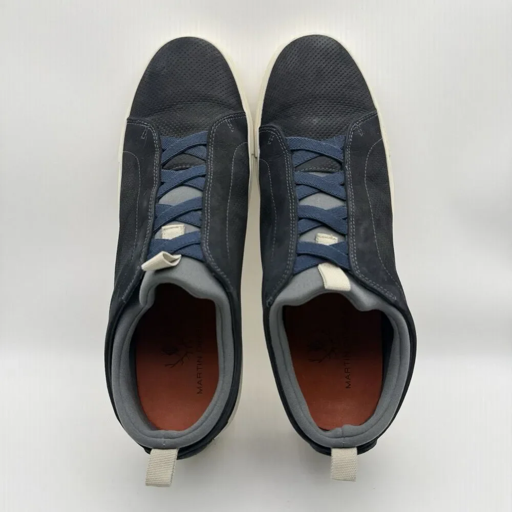 Martin Dingman Navy Suede Sneakers Size 11.5 M Men’s Casual Shoes